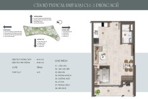 Căn hộ 1 phòng ngủ The Prive Thủ Đức